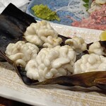 Sanju Maru - Grilled Soft Roe with Kombu Kelp