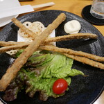 鶏豚ちゃん ろっか - ごぼうの唐揚げ