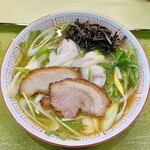 麺の道 ナナちゃん - 限定　牡蠣ネギ塩ラーメン