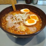 麺屋七彩 - 辛味噌ラーメン　玉子