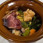 FEEL 乙川店 - 真だこのうま煮の下にはたっぷり具材が。