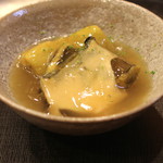 旬席 鈴江 - 賀茂茄子 と 鮑