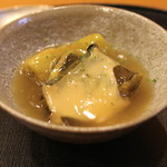 旬席 鈴江 - 賀茂茄子 と 鮑