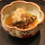 旬席 鈴江 - 稚鮎の素揚げ　甘酢餡かけ