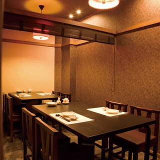 Private table rooms