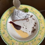 りんでんばーむ - ガトーショコラ（食べかけ）