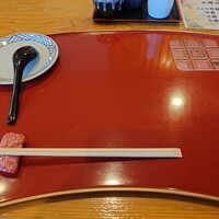 いわ志 本店 - いつもの指定席となる、カウンター席右端席。