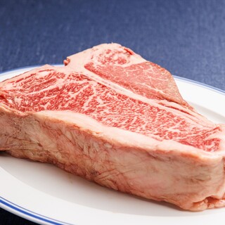 但馬牛のＴボーンステーキ