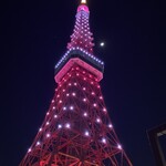 ワカヌイ グリル ダイニング バー 東京 - テラス席からの東京タワー