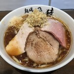 麺場 飛猿 - 背脂生姜ピリ辛ネギもやしラーメン