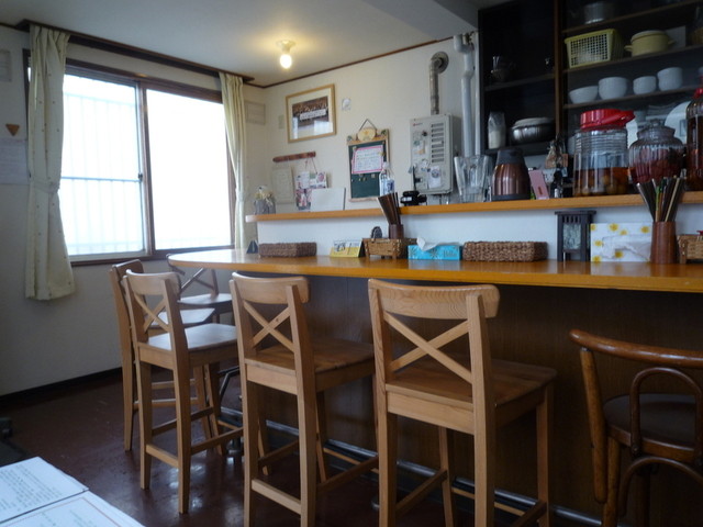 店内カウンター