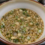 釜揚げうどん 岩見 - ・うどんのつけだれ