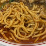蒙古タンメン中本 - 麺アップ