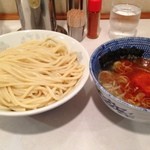 頑者 - 辛つけめん、大盛り！  ほどよい辛さがイイね！  