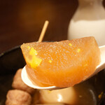 安ちゃん  - カラシのおでんは最高の美味！