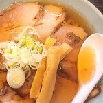ラーメン くどう - 中華そば（アップ）