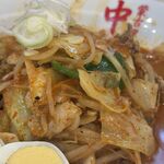 蒙古タンメン中本 - ゴモミの野菜