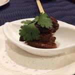 赤坂 四川飯店 - 牛肉の火鍋炒め和え