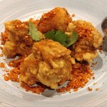 赤坂 四川飯店 - 鶏の唐揚げオリジナルスパイスパウダー和え