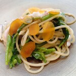 BASE RADICE VERDE - からすみと菜の花パスタ