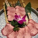 和牛 まつした - 極上塩タンと、上塩タン