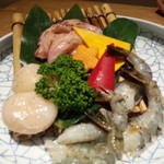 和牛 まつした - 魚介盛り