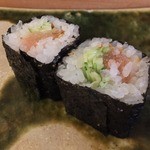 鮨おおね田 - 2014/06　たらこときゅうり