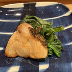 浅草壽司清 - クロムツとほうれん草