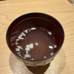 浅草壽司清 - シジミのお椀