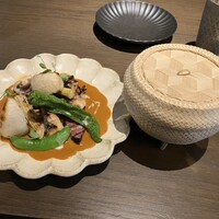SAAWAAN BISTRO - ヌードル＆カレーセット これにカクテルビュッフェが付いて2,068円