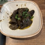 ビアバー マーブル - エイ肝の煮付け