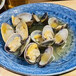 看貫場 - あさり酒蒸し@650円
