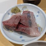 山の仙人 淳  - ぶりのお刺身：天然わさび