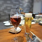 Refugeforestiere 五島 - ビール(800円）、カシスソーダ(500円）