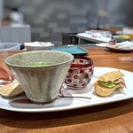 Refugeforestiere 五島 - アミューズ3種・・ワァ、どれも美味しそう～^^