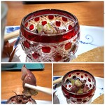 Refugeforestiere 五島 - ＊ホタルイカと蕗のバルサミコ酢和え。 ホタルイカ、大好きです。♪　蕗の食感もよく、バルサミコ酢の軽い酸味が合いますね。