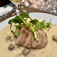 Jose Luis - イベリコ豚のローストポルチーニクリームソース バターライス添え