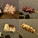 純・懐石焼鳥 串焼ちゃぼ蔵 - 「焼鳥コース（税込￥3,300）」【焼物】のアップ②…