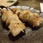 純・懐石焼鳥 串焼ちゃぼ蔵 - 「ぼんじり（税込￥200）×2」