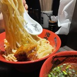 カラシビ味噌らー麺 鬼金棒 - カラシビ味噌つけ麺(大)530g¥1,080