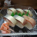 千登利亭 - 鯖寿司（1980円）
