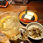 炙屋十兵衛 仙台エスパル店 - 早晩酌セット２