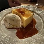 ODETTER - 硬めで甘すぎないプリン最高！に自家製アイス添えで700円は安すぎる、、