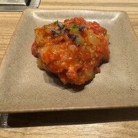 焼肉うしごろ 横浜店 - 和えたユッケ