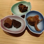 寿司 喜よ志 - 珍味的な3種