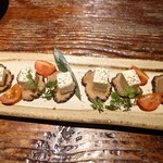 炙屋十兵衛 - いぶりはっこクリームチーズ