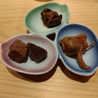 寿司 喜よ志 - 珍味的な3種