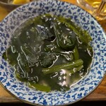 権兵衛 - わかめおでんスープ
