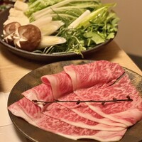 先斗町しゃぶしゃぶすき焼き きらく - 