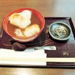 宇治園 喫茶去 - 私の餅ぜんざい
